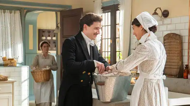 Sara Molina, Marcos Orengo et Andrea del Río sont María Fernández, Feliciano et Teresa dans 'La Promesa'