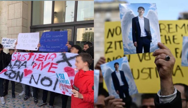 Manifestation étudiante à La Spezia, tensions devant l'école