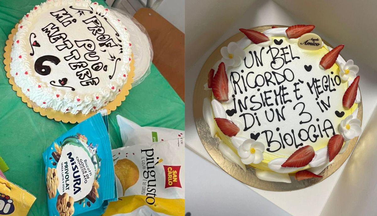 gâteaux pour les professeurs