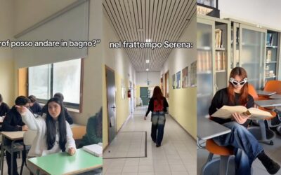 ce que font réellement les étudiants lorsqu'ils demandent à aller aux toilettes