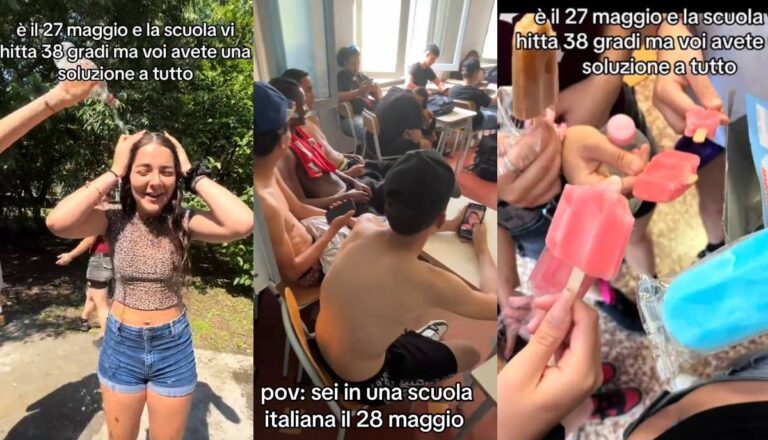 sur les étudiants de TikTok entre fans et salles de classe chaudes