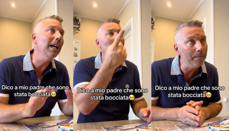 La réaction épique d'un père face à l'échec scolaire de sa fille : la vidéo TikTok