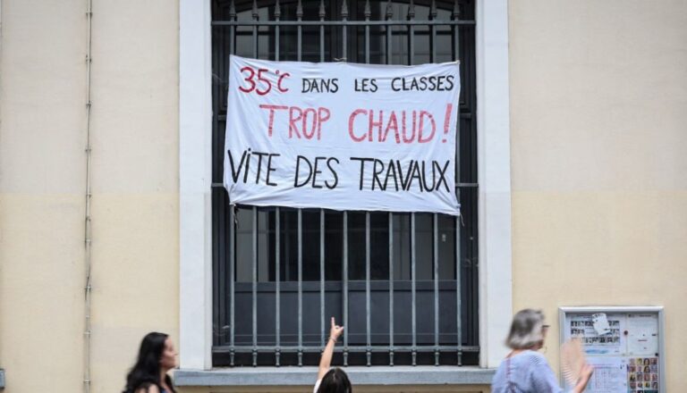 La France frappée par la canicule : écoles à 40 degrés et grève des examens