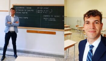 Kevin Lauricella : à 28 ans, le plus jeune commissaire à la maturité scolaire en Italie