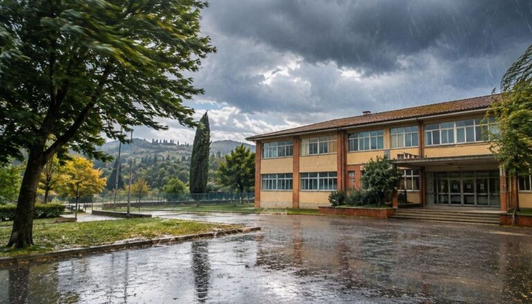 Les écoles fermées jeudi 8 octobre en Toscane en raison de l'alerte orange