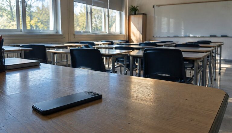 Le directeur entre dans le chat d'emploi et signale les étudiants aux familles