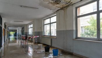 Fuite de toiture chez Thales à Rome : cours suspendus jusqu'au 16 octobre